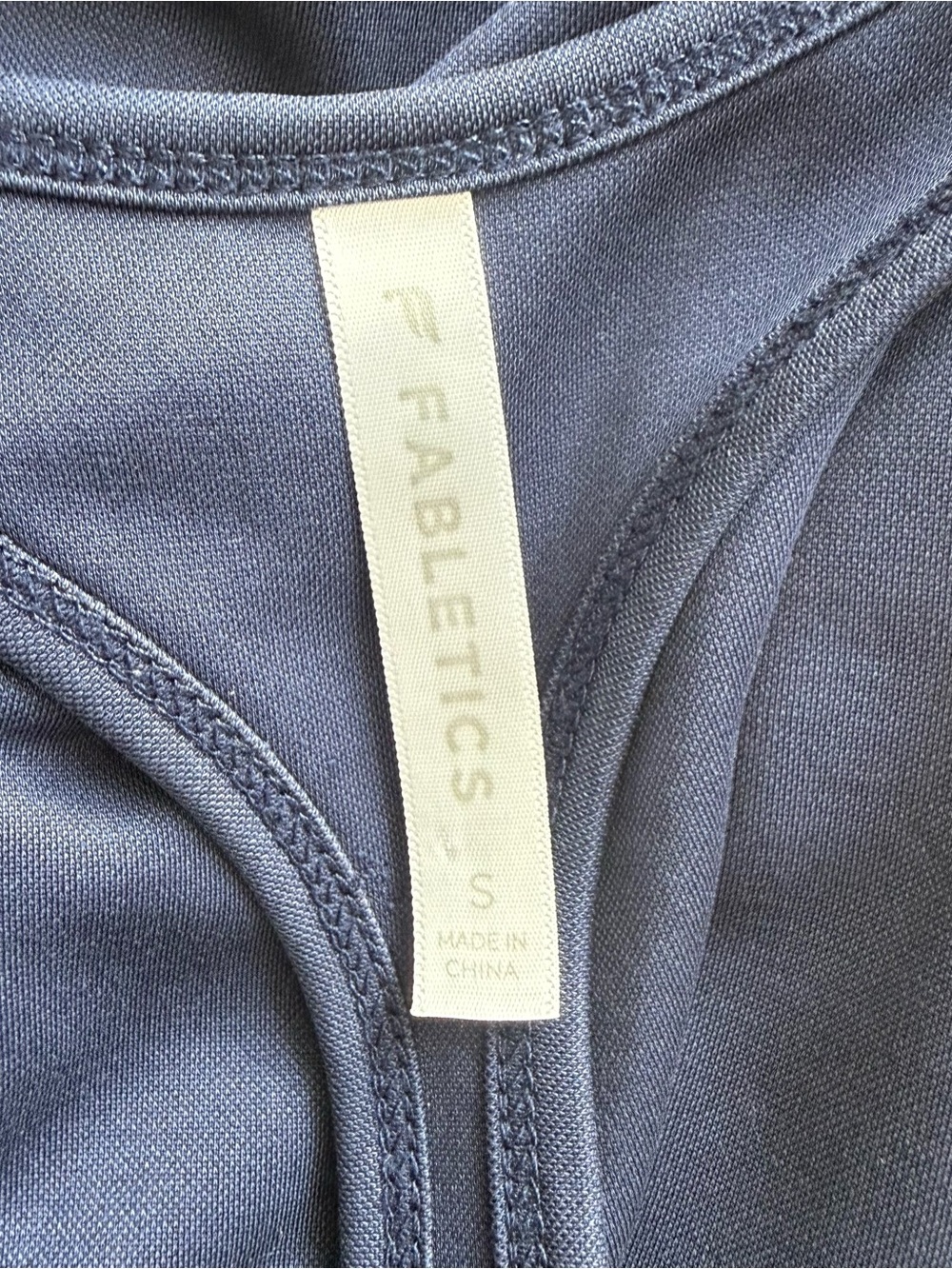 Fabletics Navy Racerback Maxi Dress - Picture 6 of 7